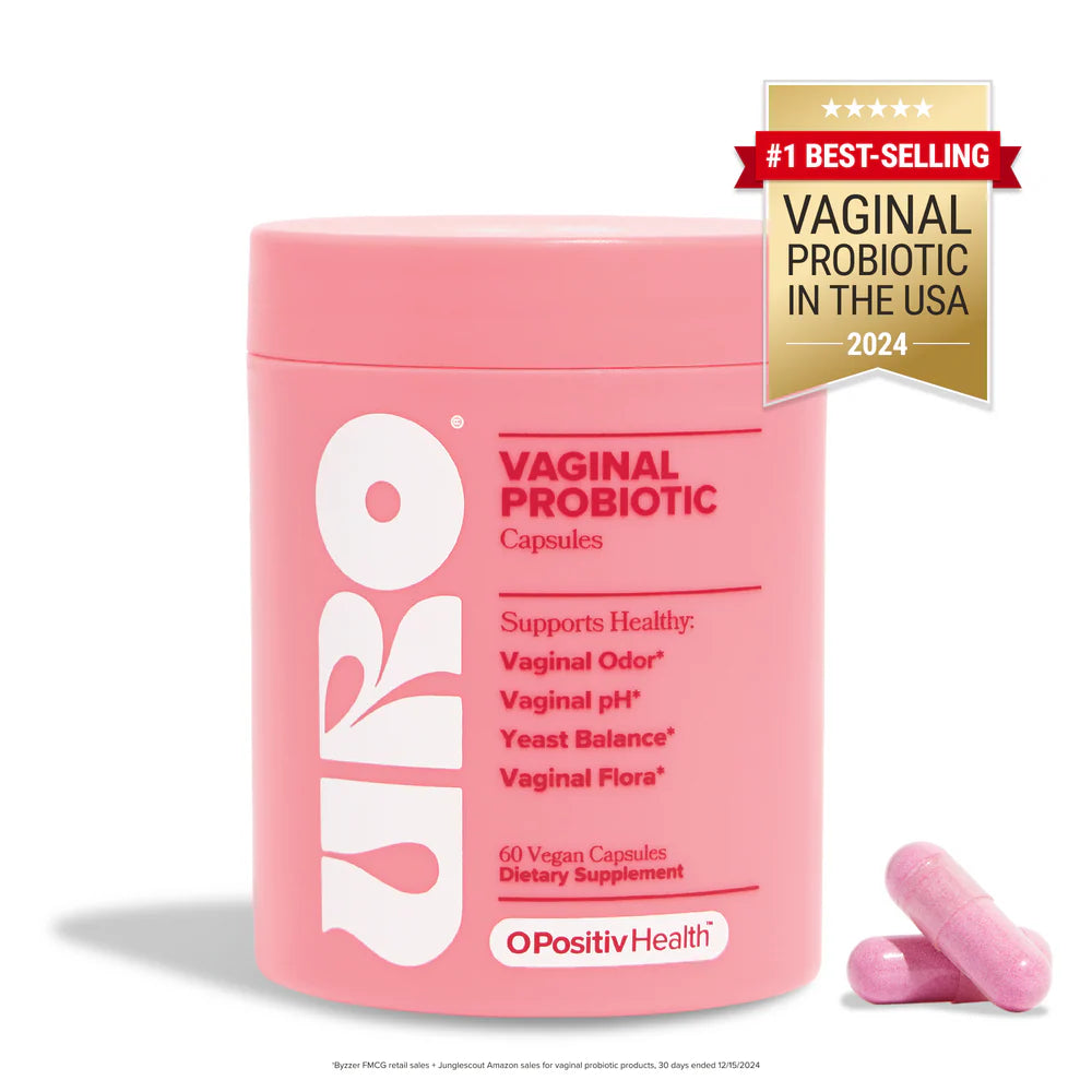 Vaginal Probiotic Capsules - Healthy Vaginal Odor & Flora 60 Count